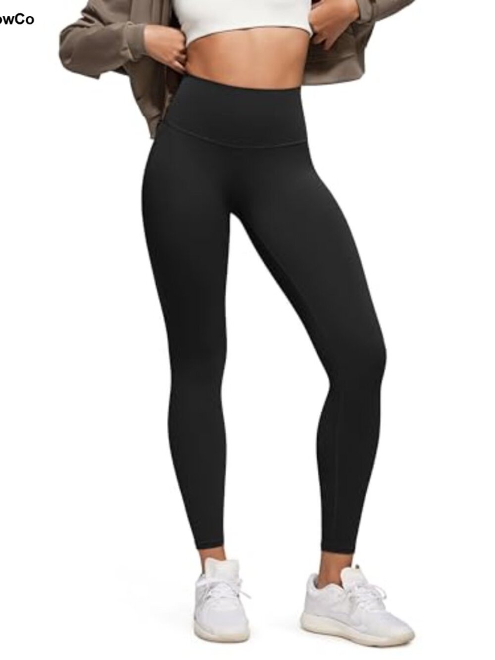 High Waist No Front Seam Leggings Buttery Soft Yoga Pants 81% Nylon 19% Spandex